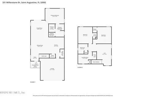 331 Millerstone Drive St. Augustine FL 32092