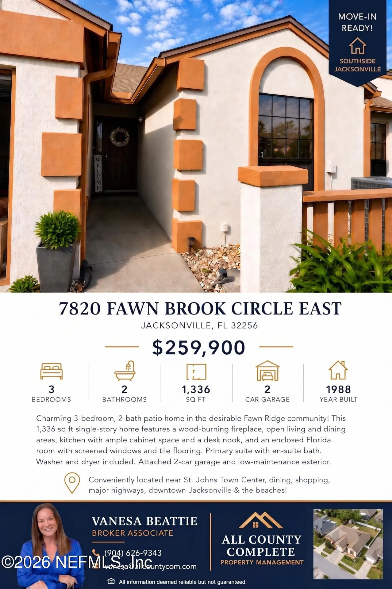 7820 Fawn Brook Circle E Jacksonville FL 32256