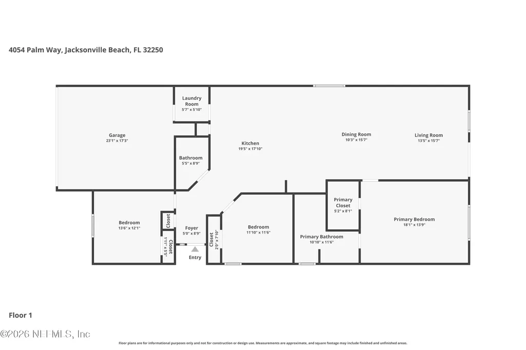 4054 Palm Way Jacksonville Beach FL 32250