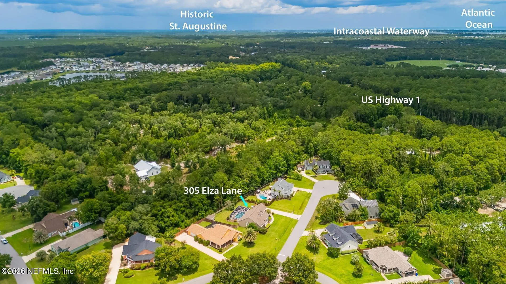 305 Elza Lane St. Augustine FL 32086