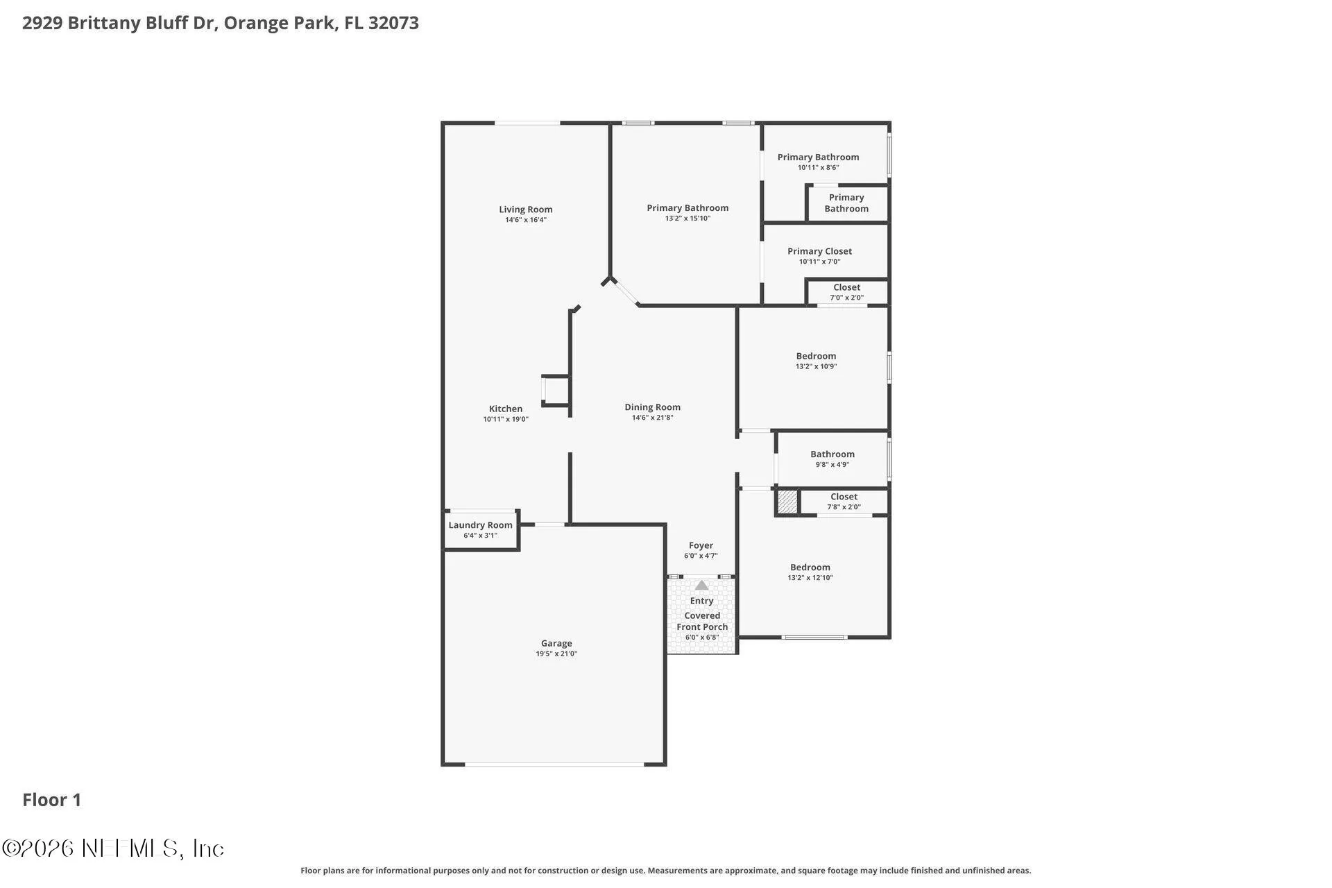 2929 Brittany Bluff Drive Orange Park FL 32073