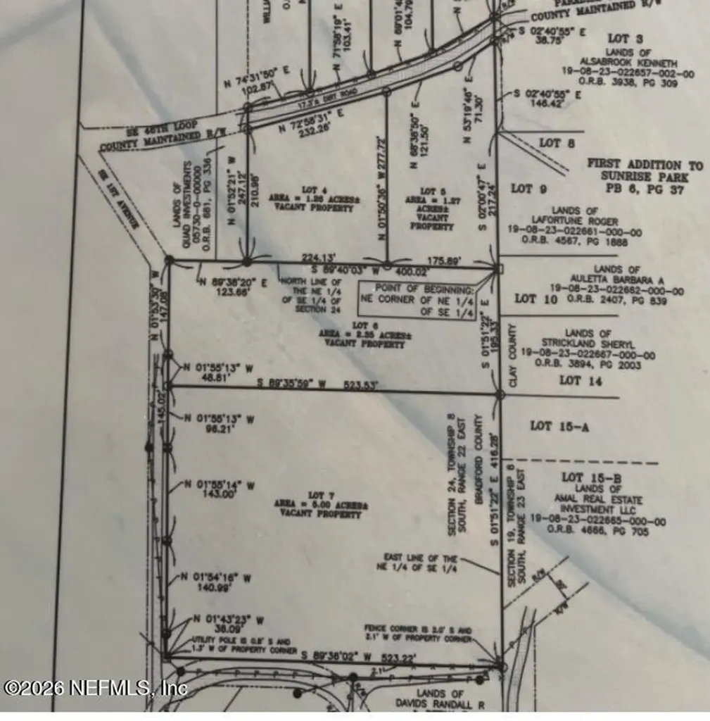Tbd Lot6/7 SE 1st Avenue Keystone Heights FL 32656