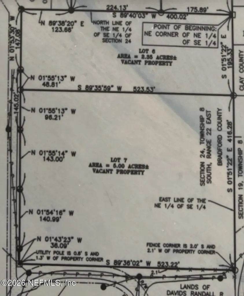 Tbd Lot6/7 SE 1st Avenue Keystone Heights FL 32656