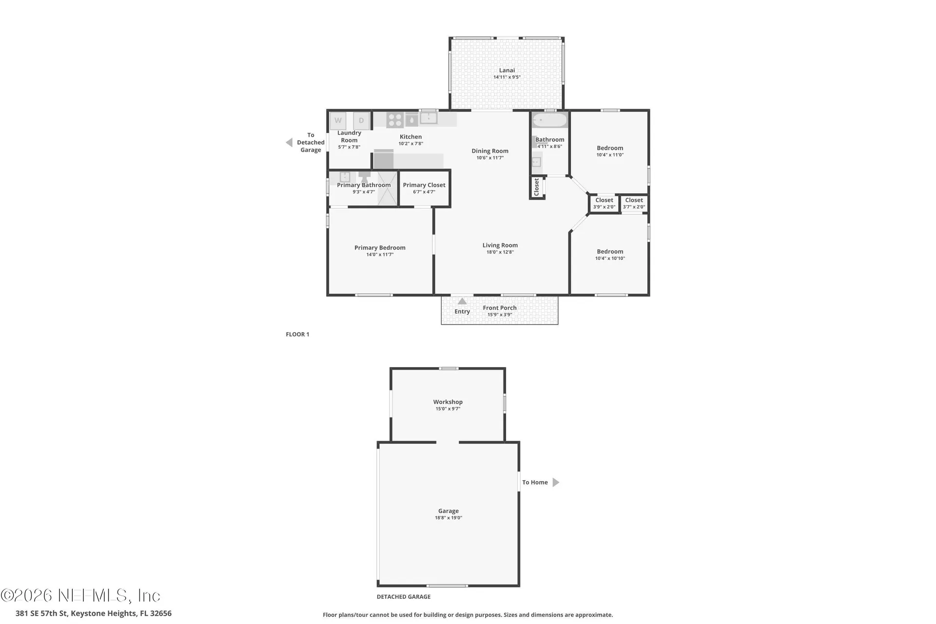 381 SE 57th Street Keystone Heights FL 32656