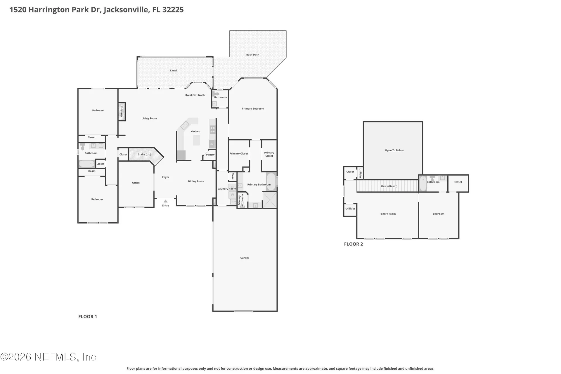 1520 Harrington Park Drive Jacksonville FL 32225