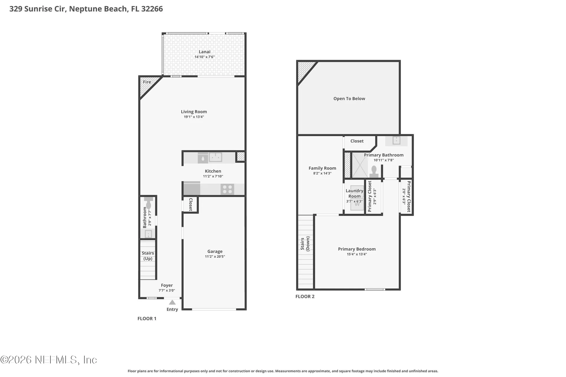 329 Sunrise Circle Neptune Beach FL 32266