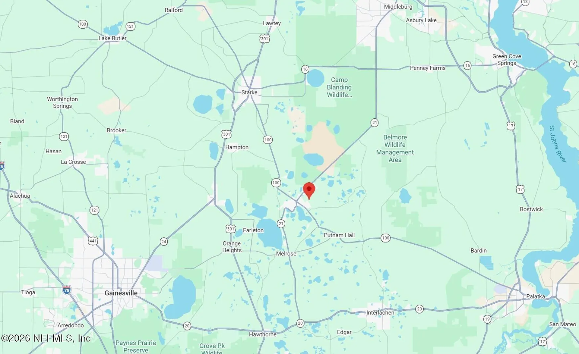 7150 Wesleyan Drive Keystone Heights FL 32656