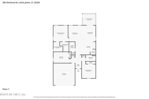 384 Shetland Drive St. Johns FL 32259