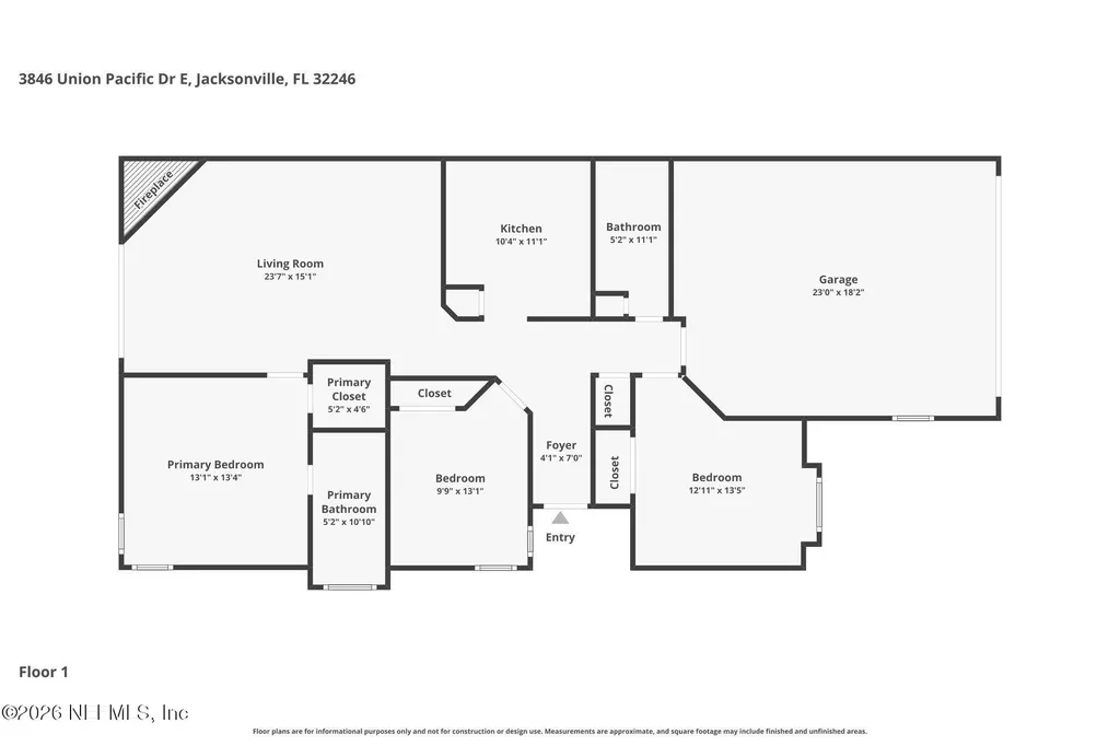 3846 Union Pacific Drive E Jacksonville FL 32246