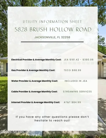 5828 Brush Hollow Road Jacksonville FL 32258