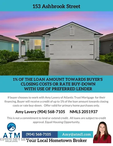 153 Ashbrook Street St. Augustine FL 32084