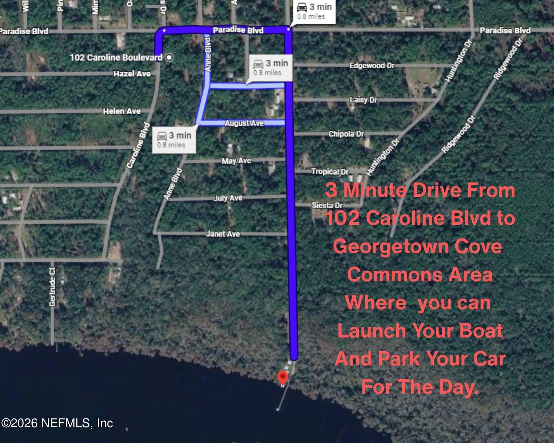 102 Caroline Boulevard Georgetown FL 32139