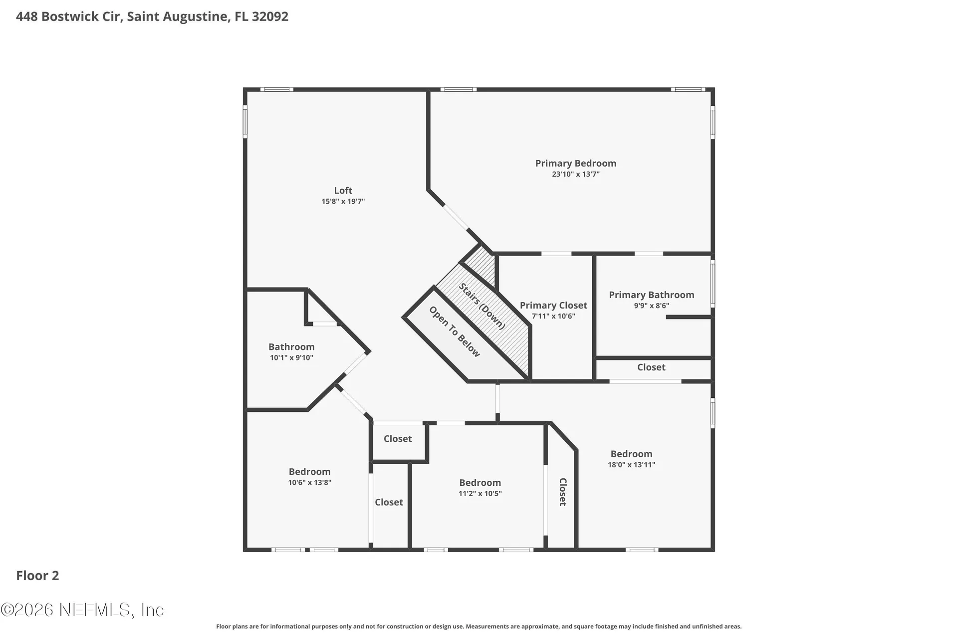 448 Bostwick Circle St. Augustine FL 32092
