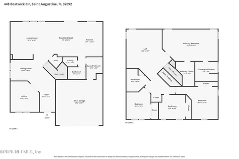 448 Bostwick Circle St. Augustine FL 32092
