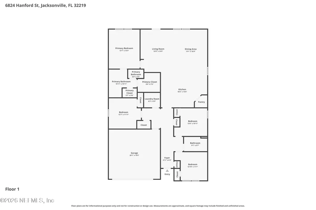6824 Hanford Street Jacksonville FL 32219