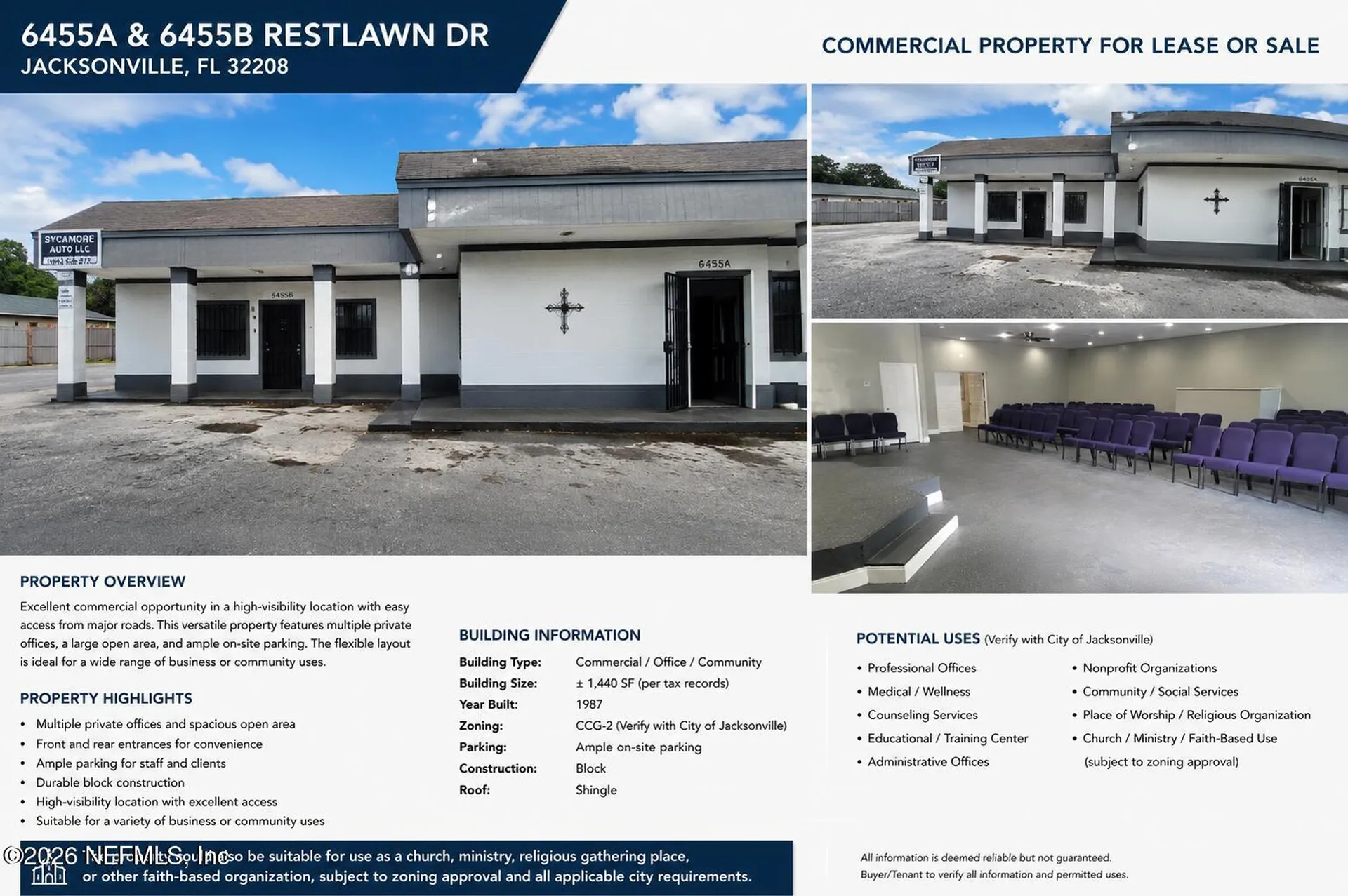 6455 Restlawn Drive Jacksonville FL 32208