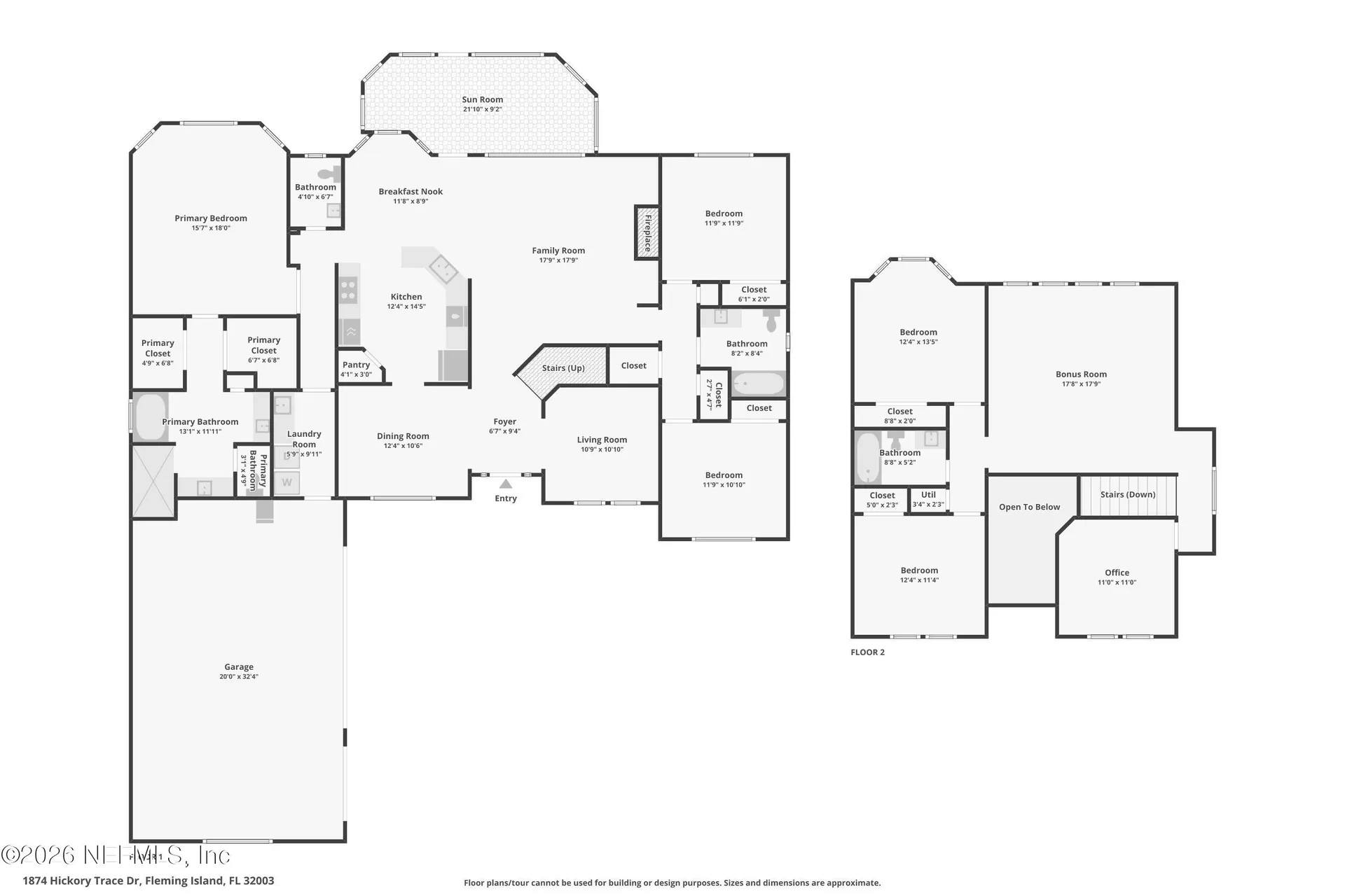 1874 Hickory Trace Drive Fleming Island FL 32003