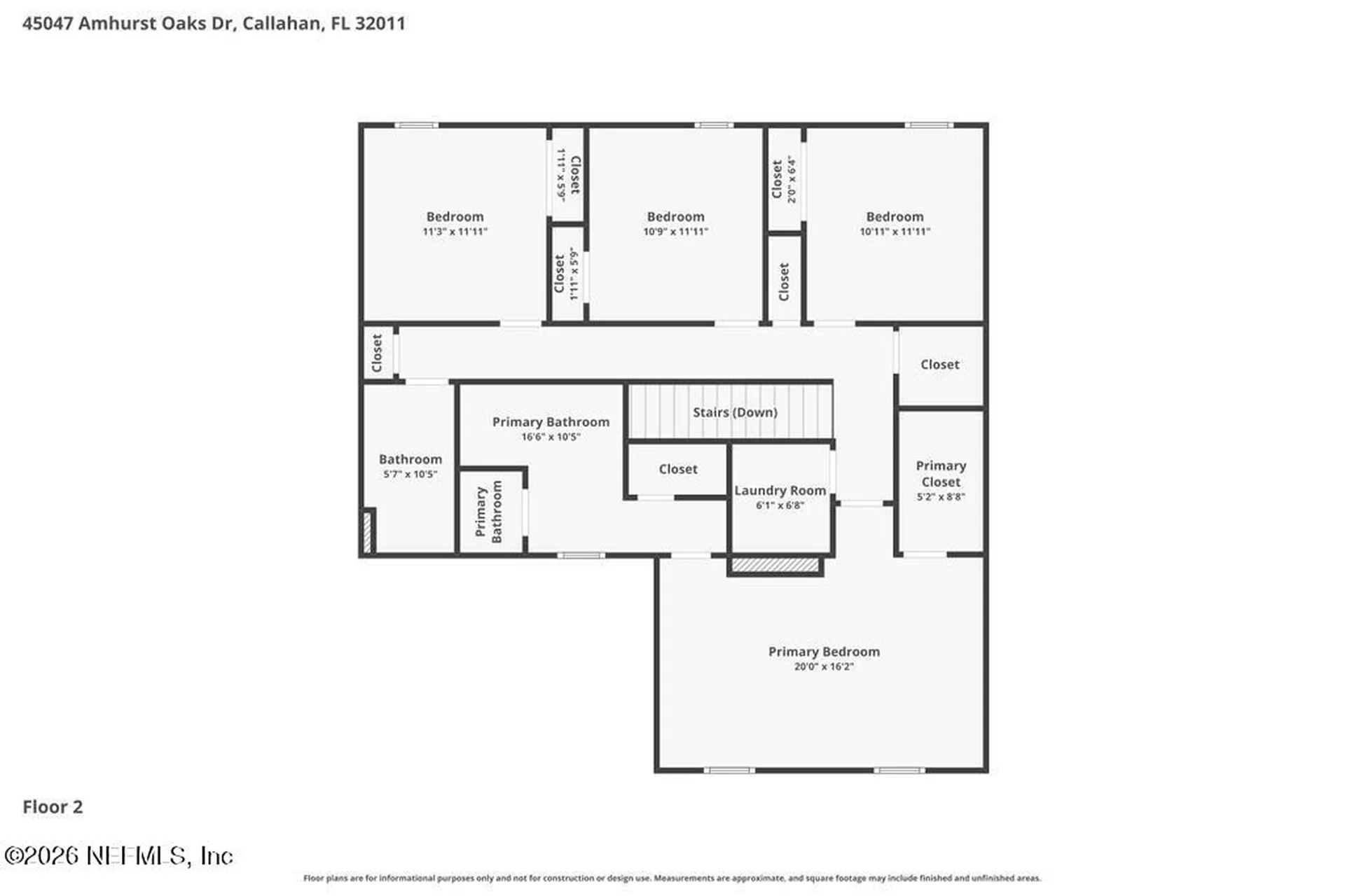 45047 Amhurst Oaks Drive Callahan FL 32011