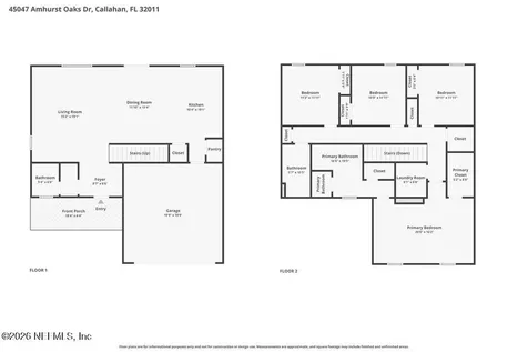 45047 Amhurst Oaks Drive Callahan FL 32011