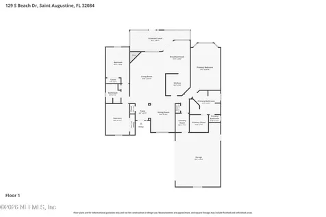129 S Beach Drive St. Augustine FL 32084