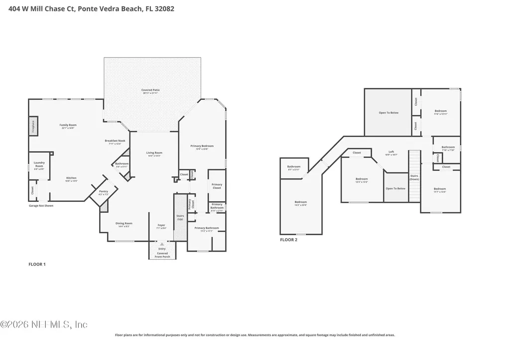 404 W Mill Chase Court Ponte Vedra Beach FL 32082