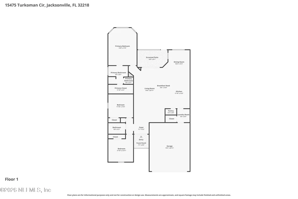15475 Turkoman Circle Jacksonville FL 32218