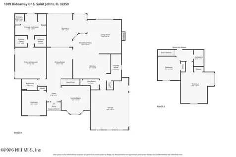 1309 Hideaway Drive S St. Johns FL 32259