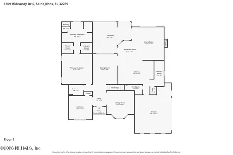 1309 Hideaway Drive S St. Johns FL 32259