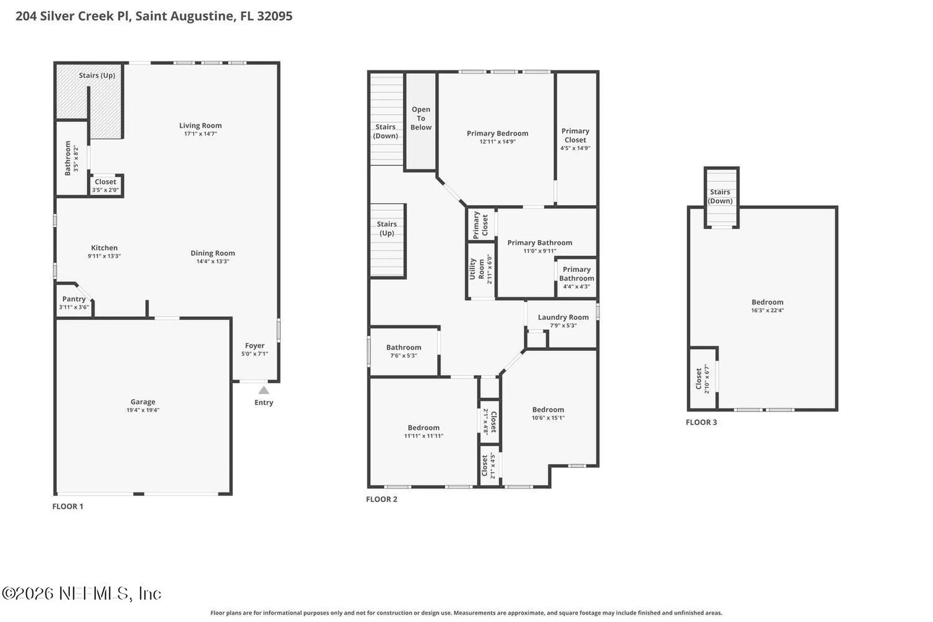 204 Silver Creek Place St. Augustine FL 32095