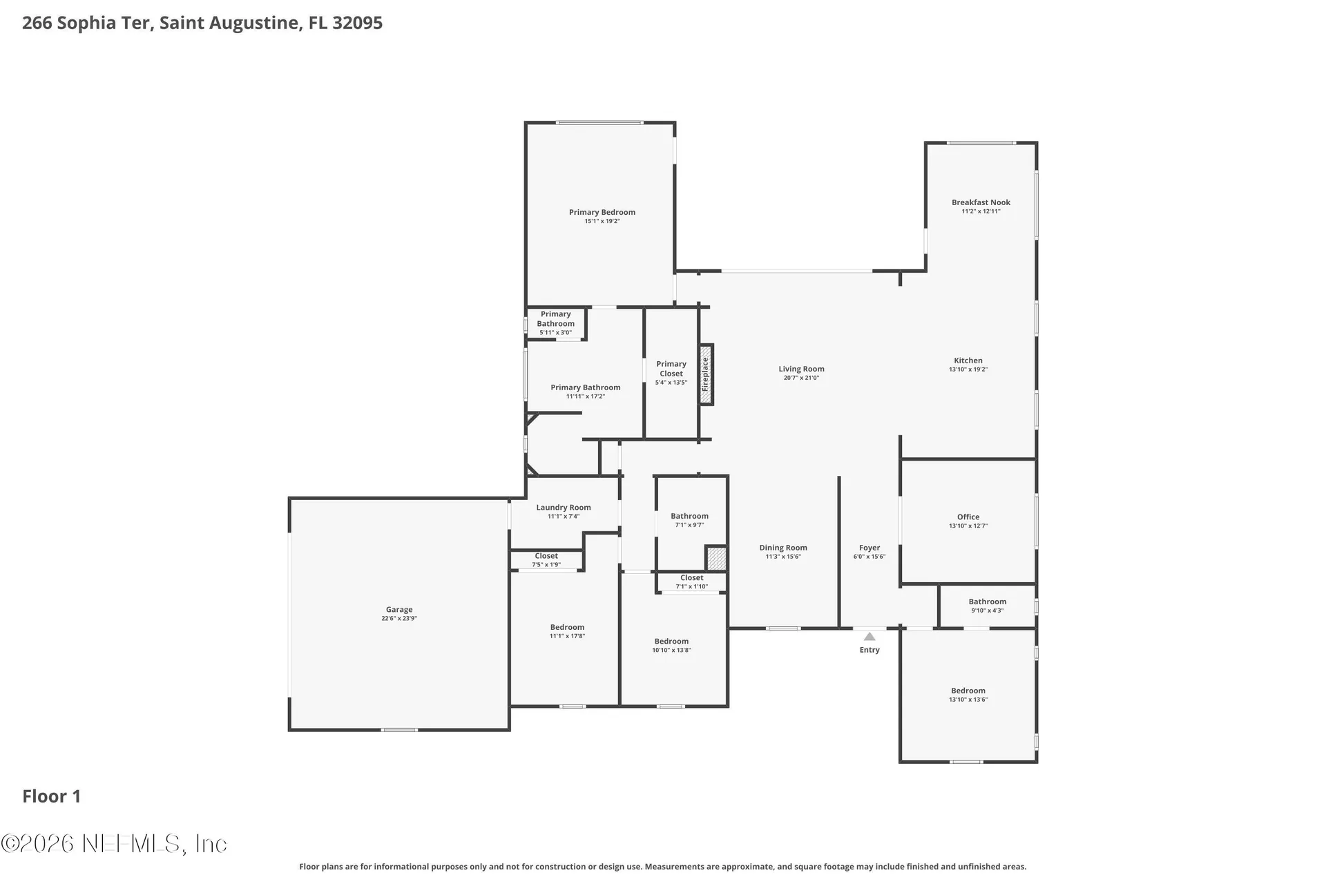 266 Sophia Terrace St. Augustine FL 32095