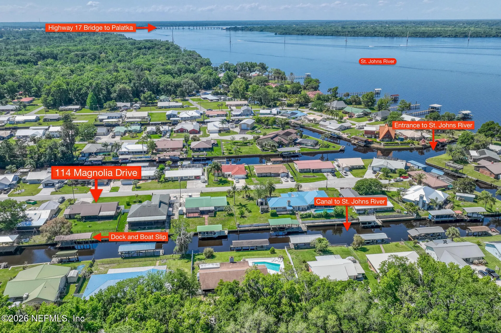 114 Magnolia Drive East Palatka FL 32131