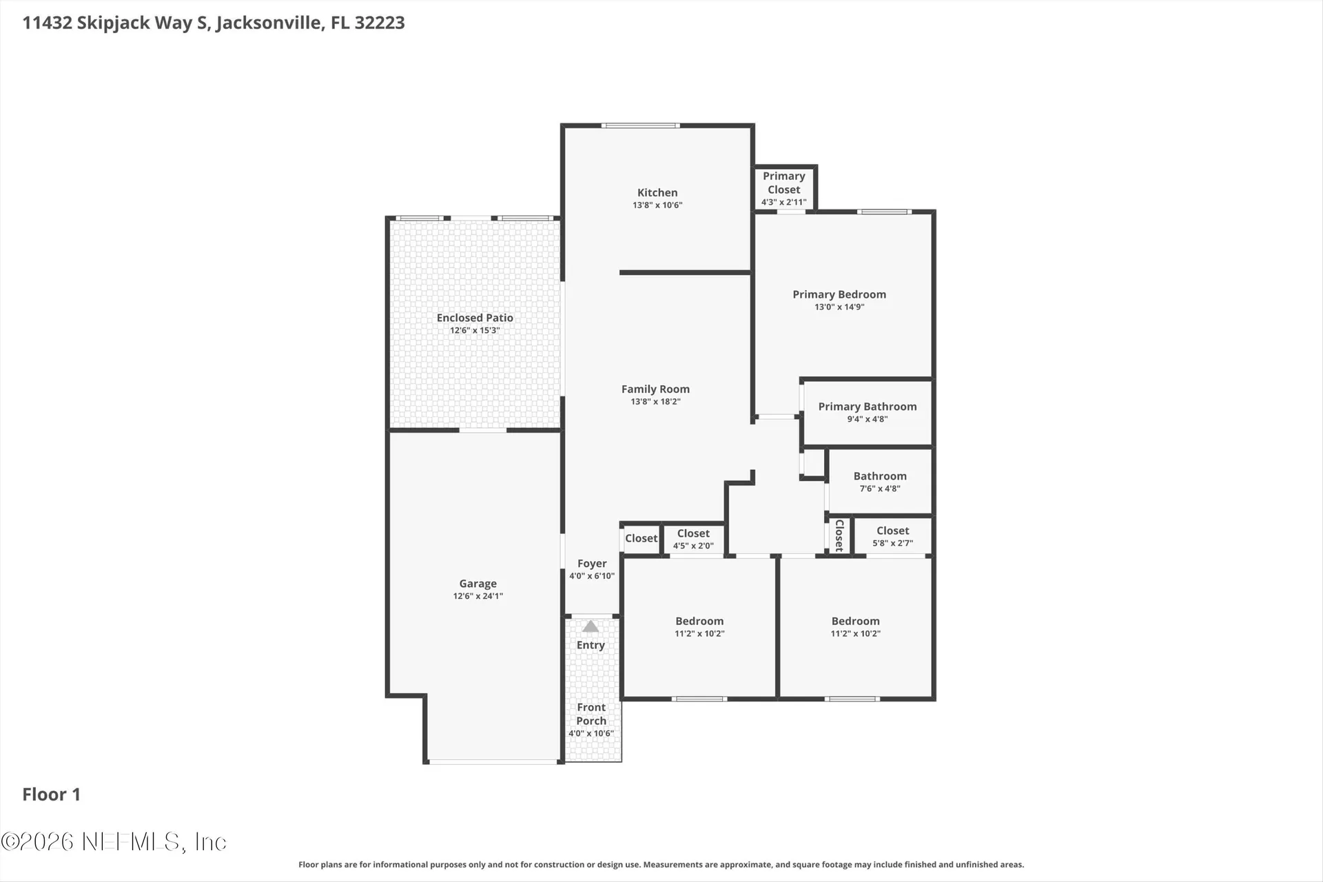 11432 Skipjack Way S Jacksonville FL 32223