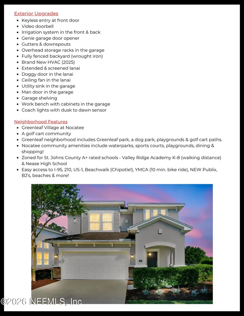 632 Howland Drive Ponte Vedra FL 32081