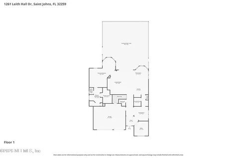 1261 Leith Hall Drive St. Johns FL 32259