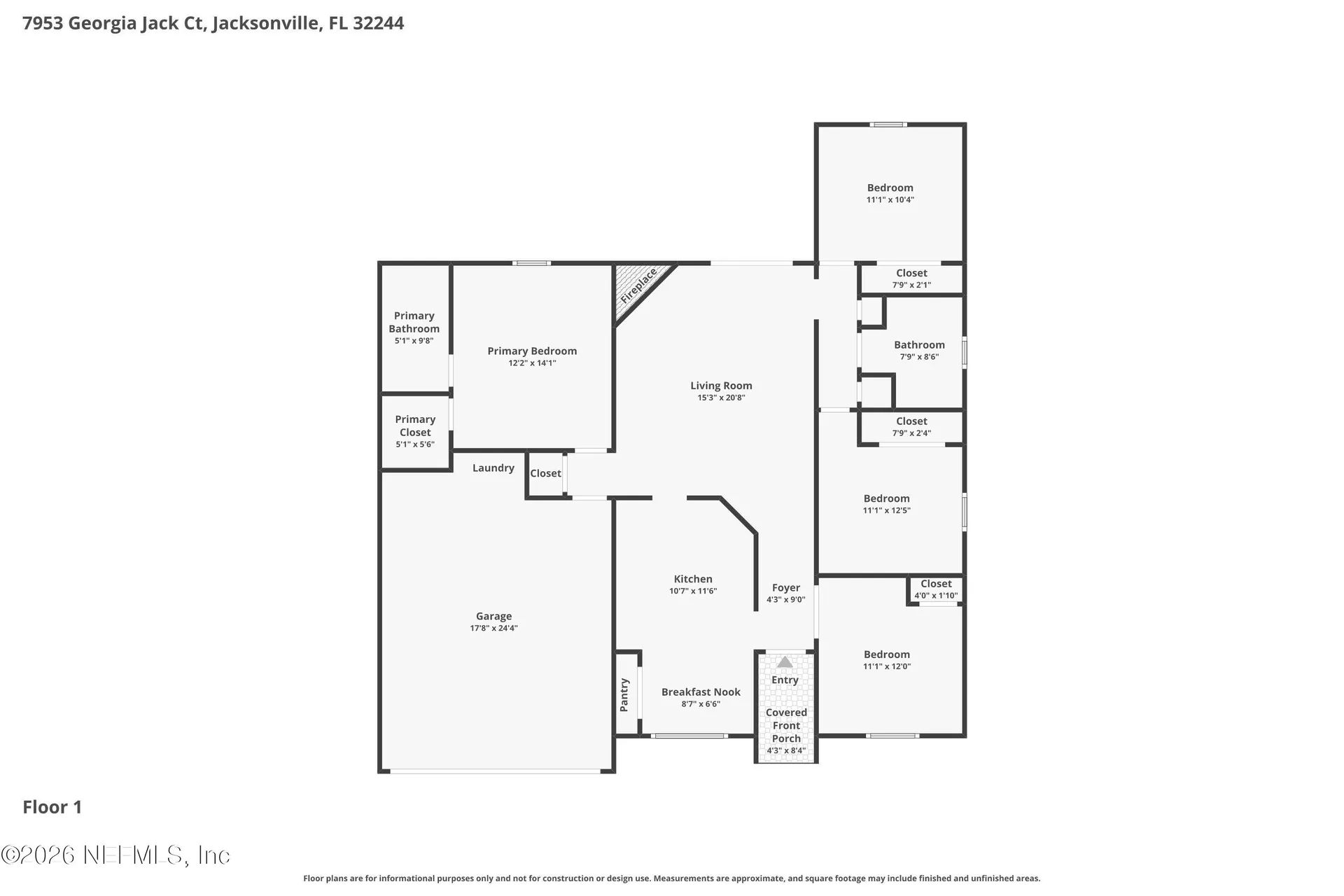 7953 Georgia Jack Court Jacksonville FL 32244