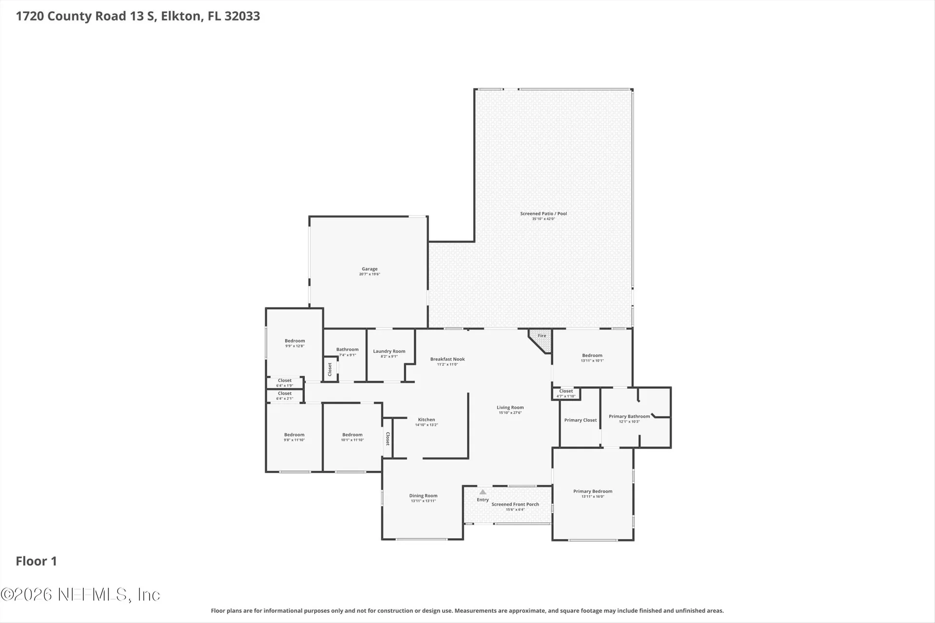 1720 County Road 13 S Elkton FL 32033