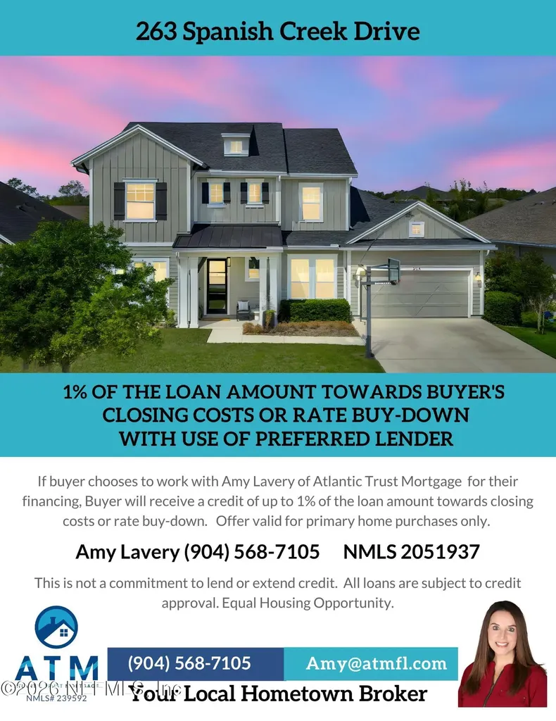 263 Spanish Creek Drive Ponte Vedra FL 32081