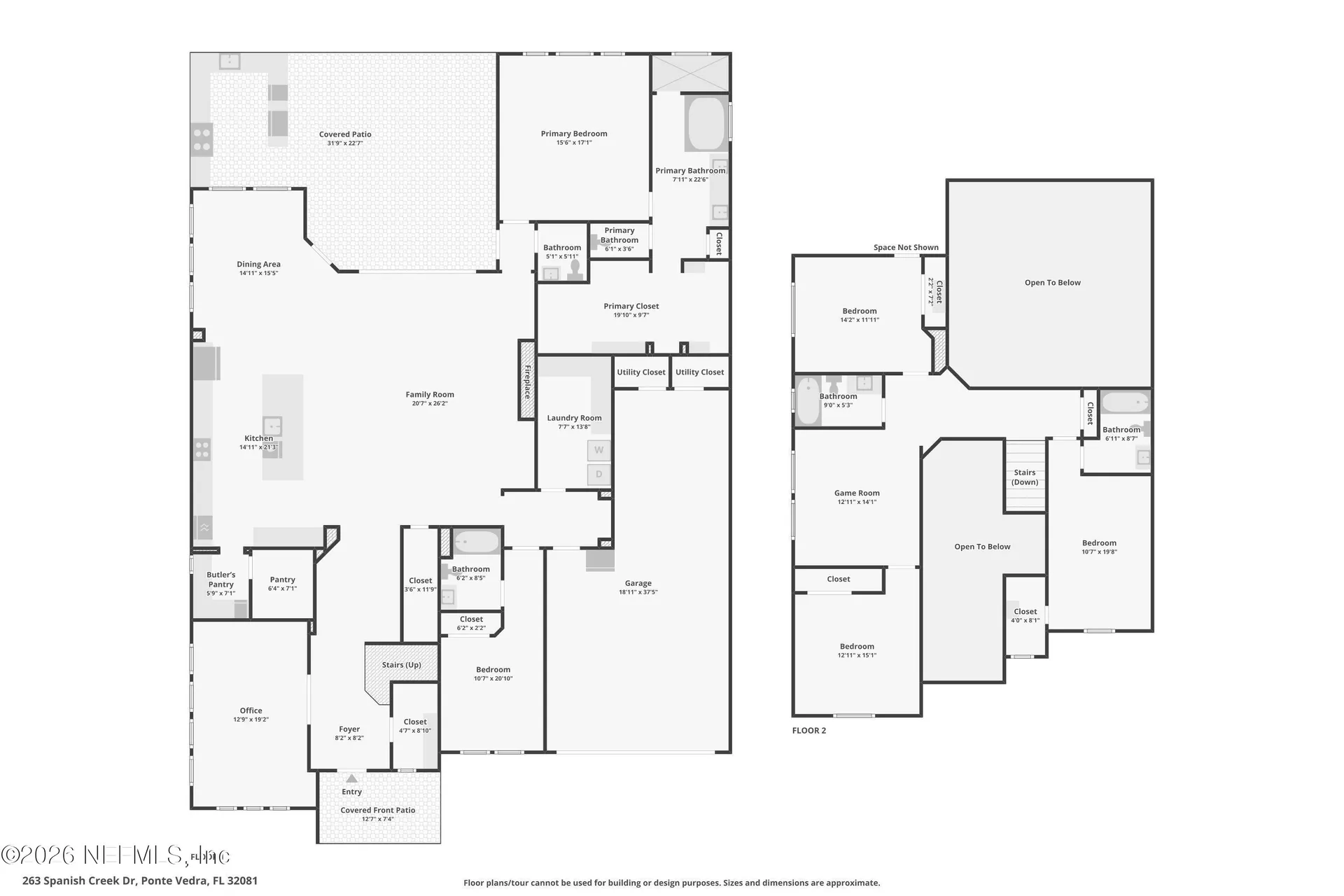 263 Spanish Creek Drive Ponte Vedra FL 32081