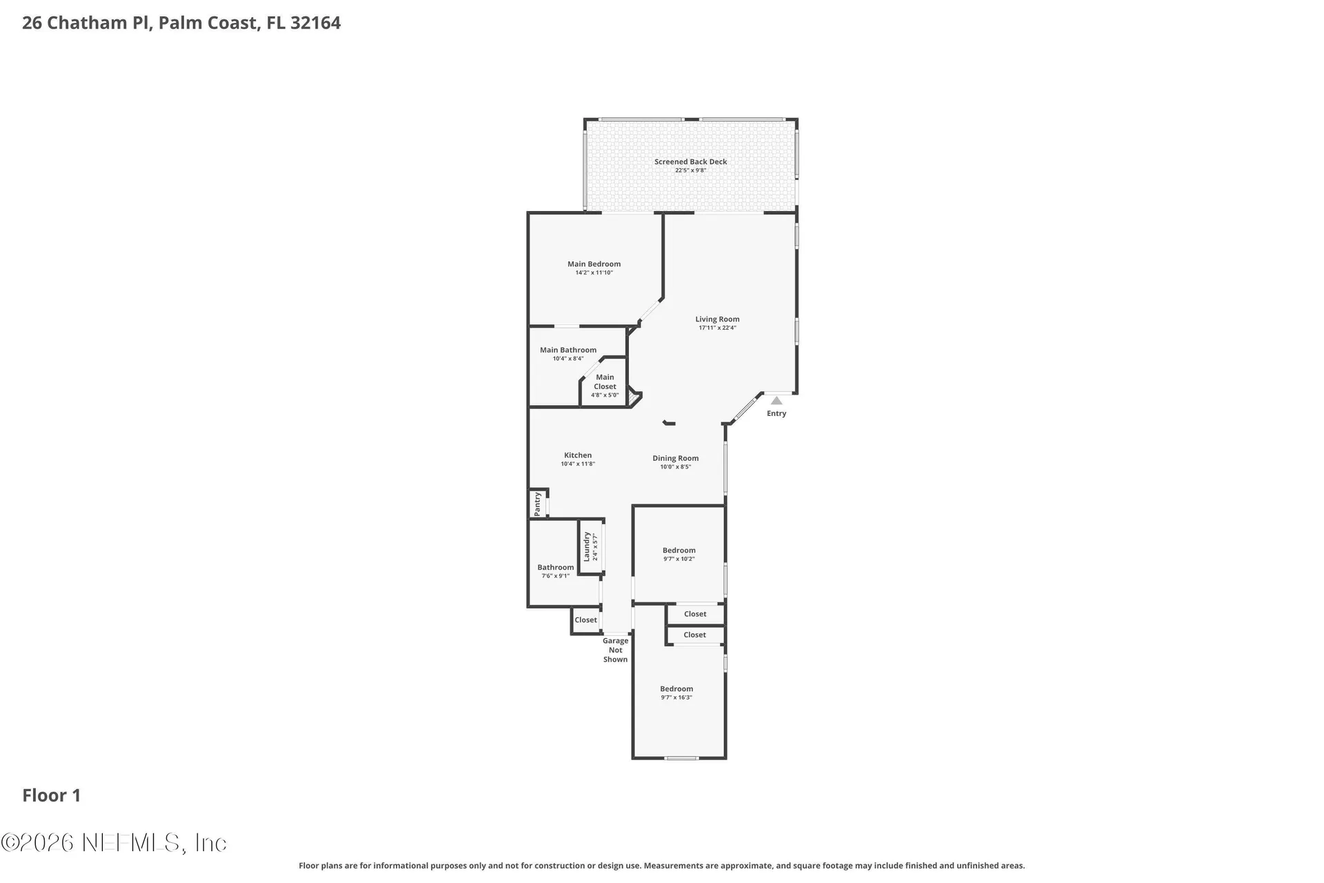 26 Chatham Place Palm Coast FL 32164