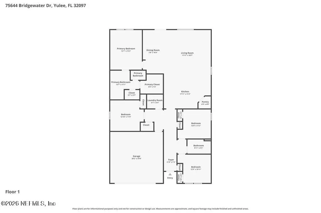 75644 Bridgewater Drive Yulee FL 32097