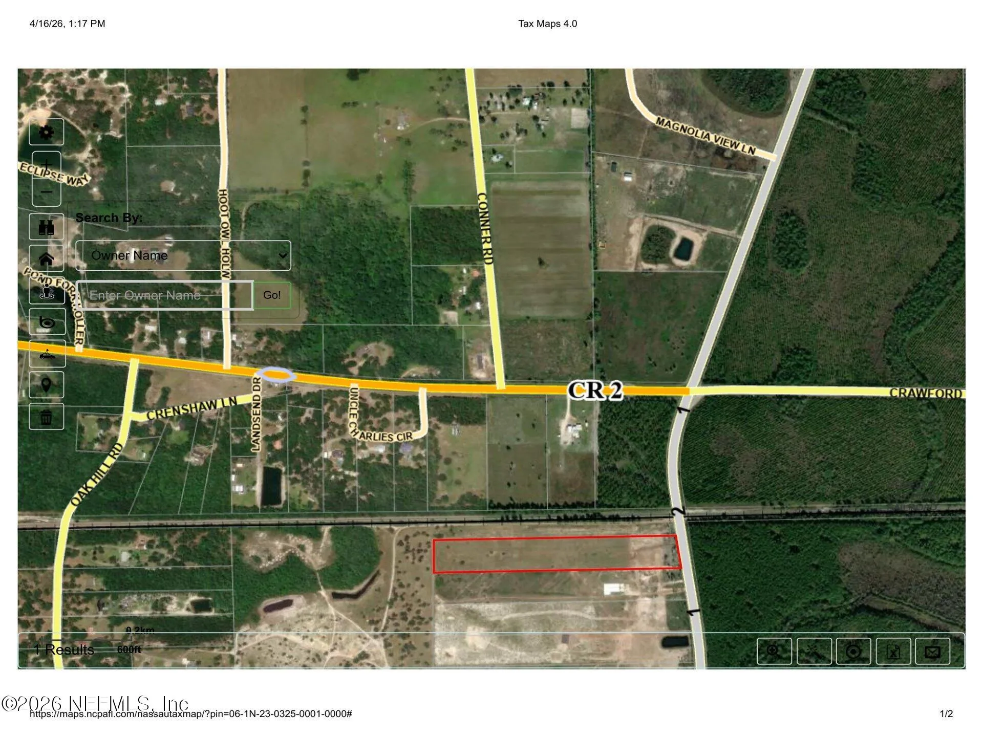 18126 County Road 121 Bryceville FL 32009