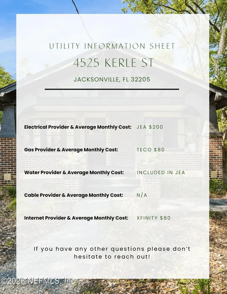 4525 Kerle Street Jacksonville FL 32205