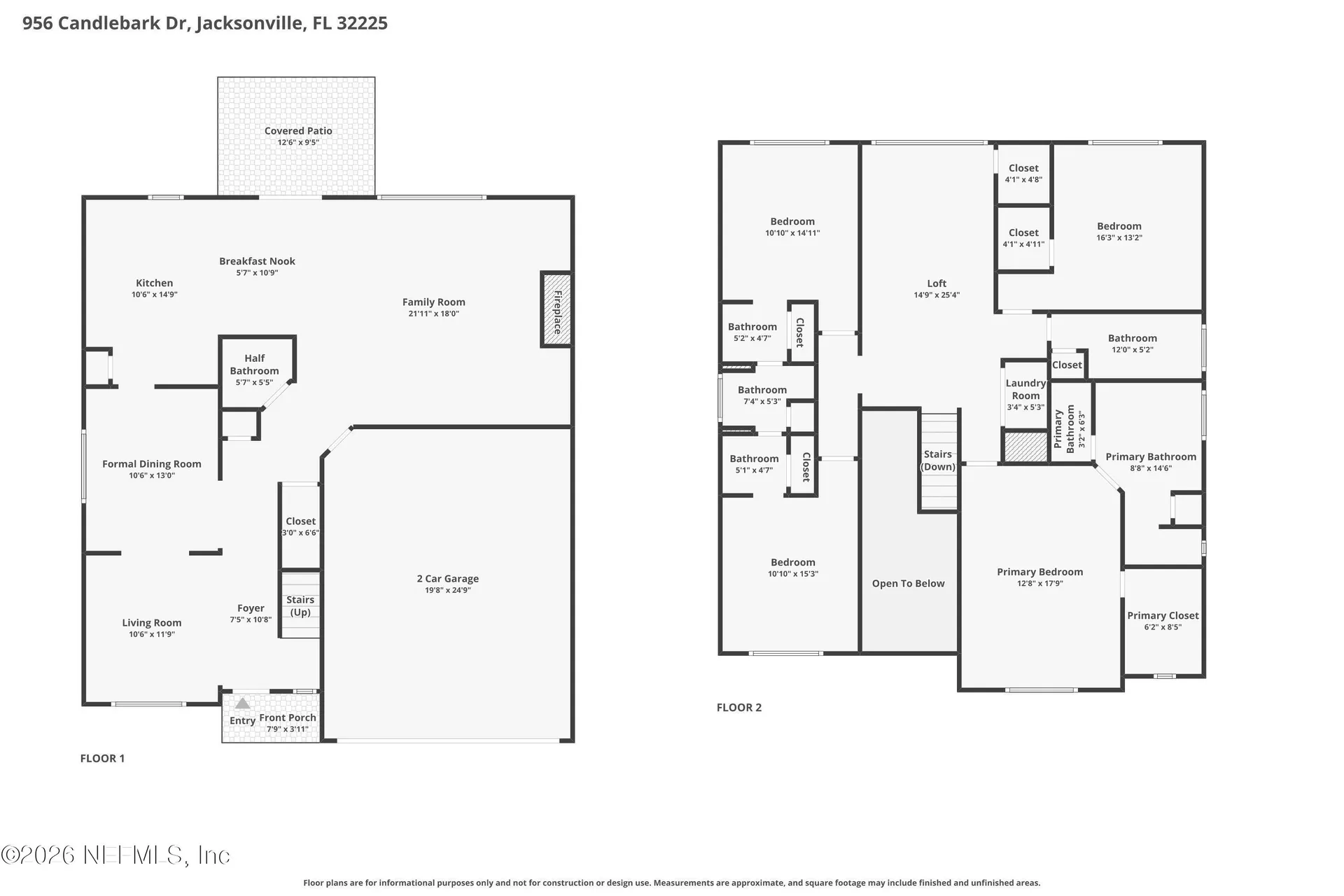956 Candlebark Drive Jacksonville FL 32225