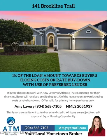141 Brookline Trail Ponte Vedra FL 32081