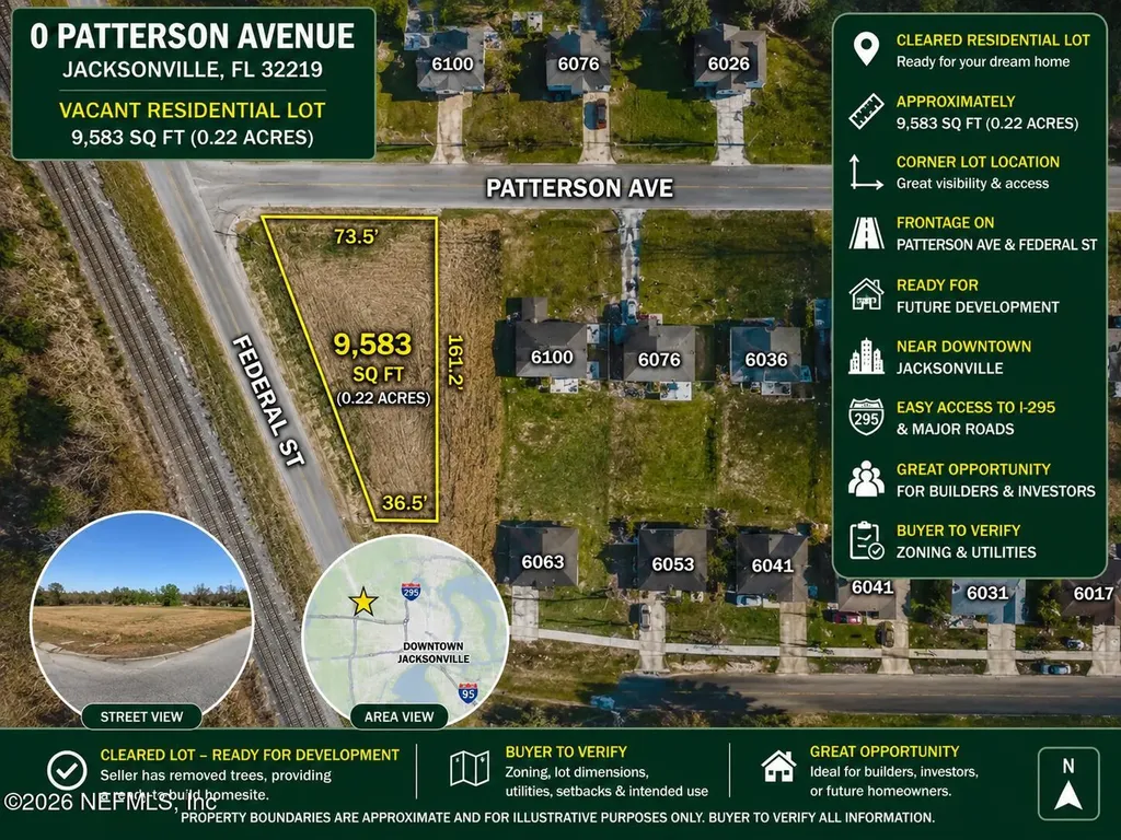 0 Patterson Avenue Jacksonville FL 32219
