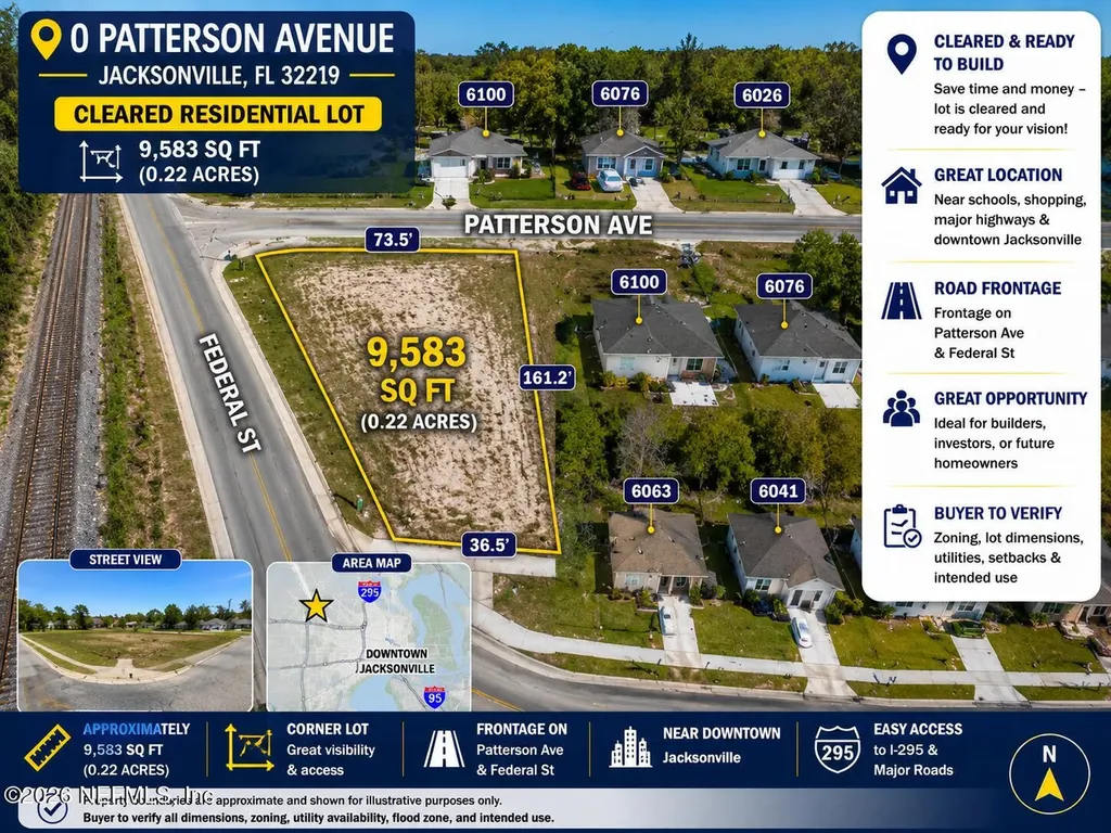 0 Patterson Avenue Jacksonville FL 32219