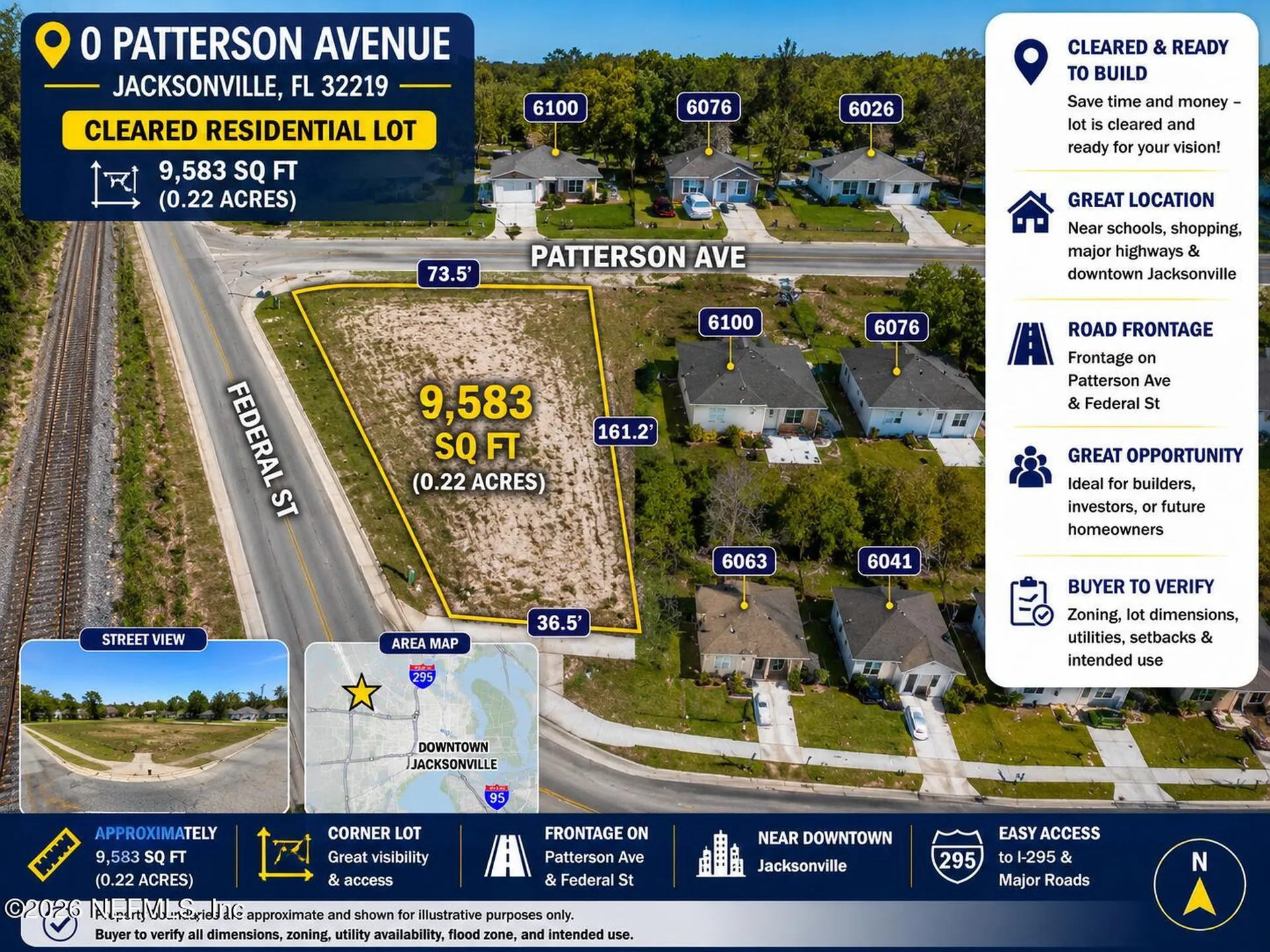 0 Patterson Avenue Jacksonville FL 32219