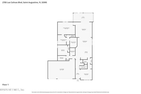 2785 Las Calinas Boulevard St. Augustine FL 32095