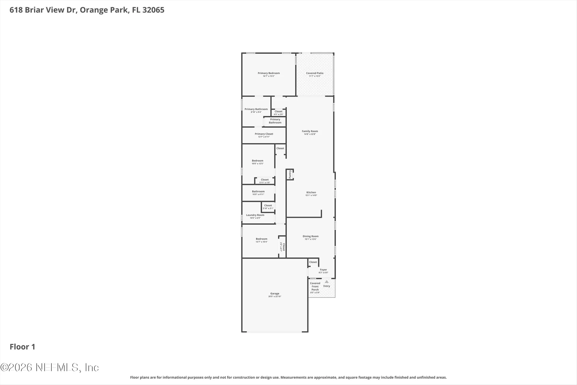 618 Briar View Drive Orange Park FL 32065