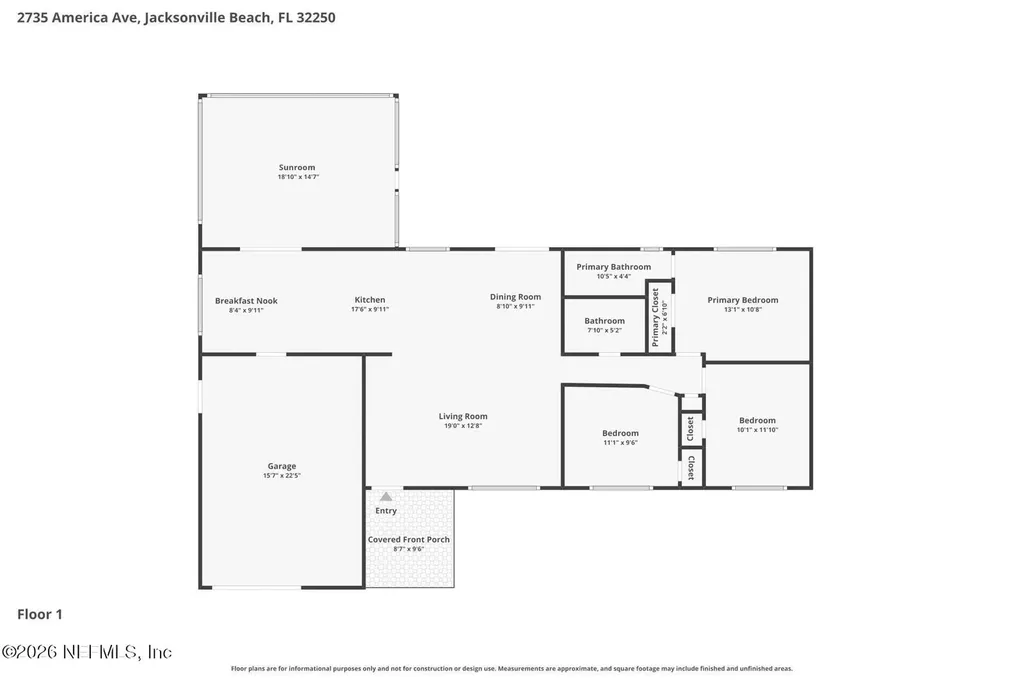 2735 America Jacksonville Beach FL 32250